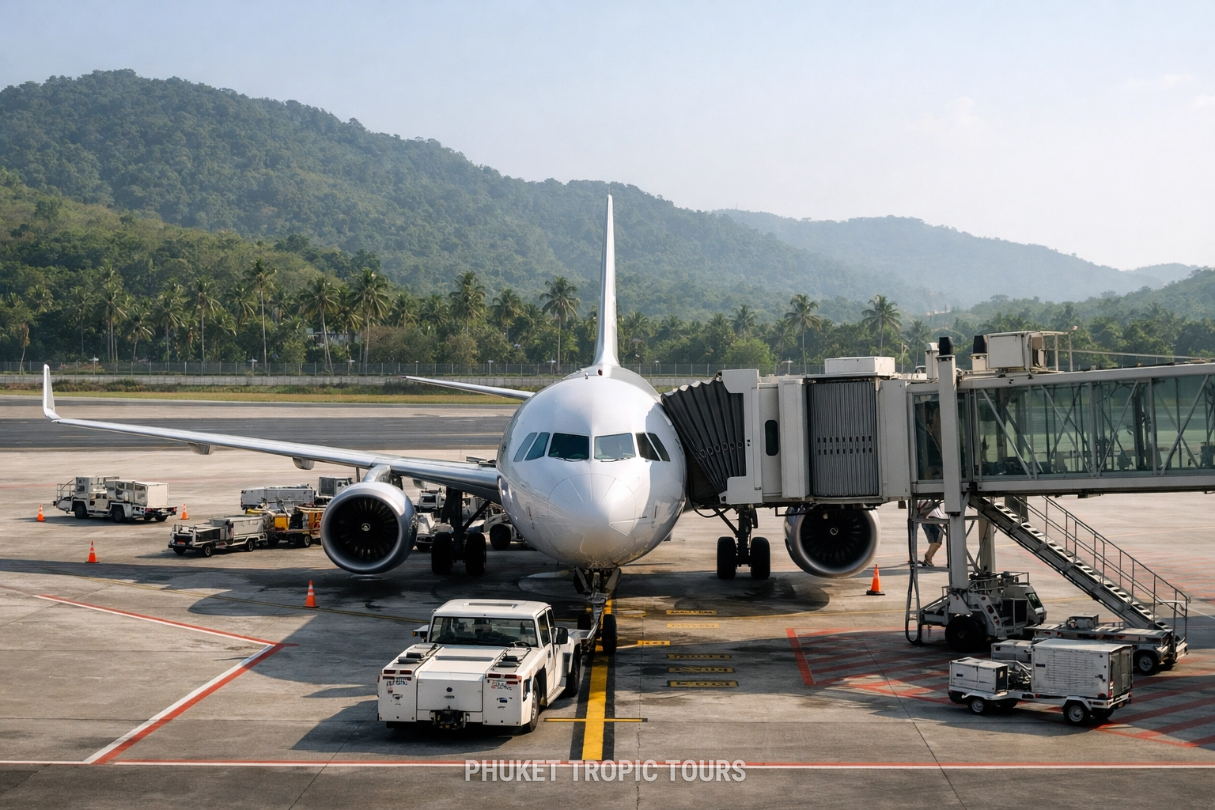 Онлайн-табло аэропорта Пхукета - фото 1